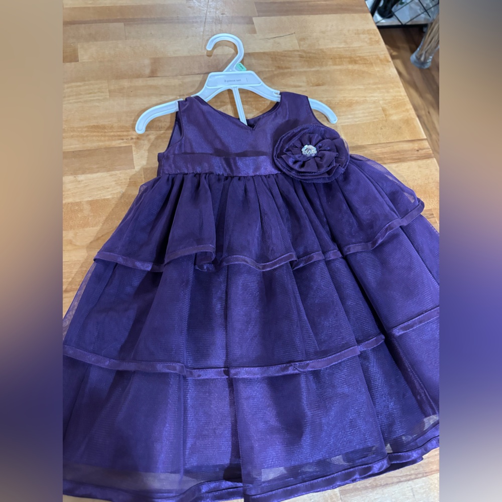 Camilla Elegant Purple Kids Dress 18 months worn once